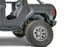 Fab Fours FB2006-1 - Inner Fender; Rear; Black Powder Coat; Steel Construction;