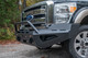 Fab Fours FS11-RS2562-1 - Red Steel Front Bumper
