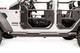 Fab Fours JL18-G1550-1 - Light Rock Slider; 11 Gauge Steel Construction; 2 Stage Matte Black Powder Coat w/Epoxy Primer;
