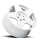 fifteen52 TARRW-77551+40 - Tarmac 17x7.5 5x112 40mm ET 66.56mm Center Bore Rally White Wheel