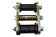 Fishbone Offroad FB27221 - Front or Rear Greaseable Shackles For 87-95 Jeep YJ Wrangler  Offroad