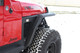 Fishbone Offroad FB23029F - Jeep TJ Tube Fenders Front 3 Inch Flare 97-06 Wrangler TJ Steel Black Textured Powdercoat  Offroad