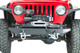 Fishbone Offroad FB22049 - Jeep TJ Front Bumper 97-06 Wrangler TJ Rubicon and Unlimited Steel Black Textured Powdercoat Piranha Series  Offroad