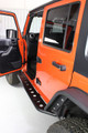 Fishbone Offroad FB23070 - Jeep Wrangler Side Steps 07-18 Wrangler JK 4 Door Steel Black Textured Powdercoat  Offroad