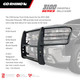 Go Rhino 3176MT - 19-20 Chevrolet Silverado 1500 3000 Extreme Series StepGuard - Textured Black