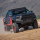 Go Rhino 343891T - 16-21 Tacoma Element Front Bumper w/ Power Actuated Hide-away Light Bar Mount Tex Black