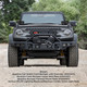Go Rhino 332120T - 21-24 Ford Bronco (Excl. Sport) Rockline Front Bumper Lower Skid Plate