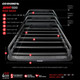 Go Rhino 5936055T - SRM 600 Basket Style Roof Rack 55in. - Tex. Blk