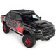 Go Rhino 5933000T - 16-23 Toyota Tacoma DC Ceros Low Profile Roof Rack - Tex. Blk