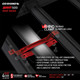 Go Rhino 5935051T - SRM500 Dual Rail Kit (For 55in. Long Rack) - Tex. Blk (Rails ONLY - Req. Platform)