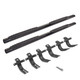 Go Rhino 684412971T - 2021+ Ford Bronco (Excludes Sport Models) 4in OE Xtreme Complete Kit w/SideSteps + Brkts