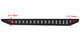 Go Rhino 69400057T - RB20 Running Boards 57in. Cab Length - Bedliner Coating (No Drill/Mounting Brackets Req.)