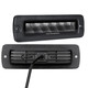 Go Rhino 750300621FBF - Xplor Blackout Series Sixline LED Flood Light Kit (Flush Mount) - Blk (Pair)