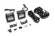Go Rhino 751803023FCS - Xplor Bright Series Cube LED Flood Light Kit (Surface/Threaded Stud Mount) 3x3 - Blk (Pair)