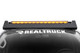 Go Rhino 754004012CSS - Xplor Blackout Combo Series Sgl Row LED Light Bar w/Amber (Side/Track Mount) 39.5in. - Blk