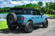 Go Rhino D14129T - 2021+ Ford Bronco (Not Sport) Dominator Extreme D1 SideSteps Complete Kit w/SideStep + Brkt