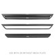 Go Rhino D14429T - 05-20 Toyota Tacoma Dominator Extreme D1 SideSteps Complete Kit w/SideStep + Brkts
