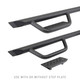 Go Rhino D20073T - Dominator Extreme D2 Side Steps - Tex Blk - 73in