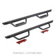 Go Rhino D224439T -  Dominator Extreme D2 Side Steps With Mounting Brackets - Textured Black