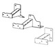 Go Rhino FSD4425TK - 14-23 Toyota 4Runner(Excl Nightshade/TRD) Dominator Xtreme Frame Slider Mounting Brackets