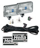 Hella 005860601 - 450 H3 12V SAE/ECE Fog Lamp Kit Clear - Rectangle (Includes 2 Lamps)
