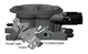 Holley EFI 112-587 - Universal 4BBL 1000CFM Throttle Body