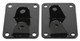 Hooker 71221020HKR - Motor Mount Bracket; For 1979-95 Mustang LS Swap w/Team Z TZM-KM-SWAP4 K-Member; Fits w/PN[70101350-RHKR/70101351-RHKR/70101346-RHKR/70101347-RHKR];