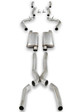 Hooker BH23108 - Blackheart Crossmember-Back Exhaust System