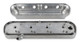 Holley 241-186 - 2-Piece Ford Style Valve Cover - Gen III/IV LS - Polished