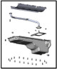 Holley 302-75 - Gen III Hemi Swap Oil Pan - Rear-Sump - Natural - Non-VVT