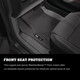 Husky Liners 99481 - 2022 Toyota Tundra WeatherBeater CC CrewMax Front & 2nd Seat Floor Liner - Blk