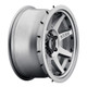 Icon 21817858347TT - Rebound Pro 17x8.5 6x5.5 0mm Offset 4.75in BS 106.1mm Bore Titanium Wheel
