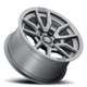 Icon 2617857345TT - Vector 5 17x8.5 5x5 -6mm Offset 4.5in BS 71.5mm Bore Titanium Wheel