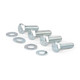 Innovative Mounts B10050-75A - 96-00 Civic 97-00 Acura El Billet Replacement Mount Kit 250-400HP 75A Black