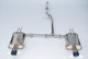 Invidia HS06TSXG3T - 04-08 Acura TSX Q300 Rolled Titanium Tip Cat-Back Exhaust