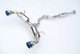 Invidia HS12SST6N21GT - 12+ Subaru BRZ / Toyota 86 N2 60mm Single Layer Titanium Burnt Tips Cat-Back Exhaust