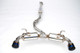 Invidia HS12SST6N21GT - 12+ Subaru BRZ / Toyota 86 N2 60mm Single Layer Titanium Burnt Tips Cat-Back Exhaust