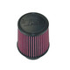 Injen X-1017-BR - High Performance Air Filter - 3.00 Black Filter 6 Base / 5 Tall / 4 Top - 45 Pleat