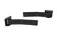 Kentrol 80578 - Jeep JK Tailgate Hinge Pair 07-18 Wrangler JK Textured Black