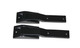 Kentrol 50478 - Jeep TJ Tailgate Hinge Pair 97-06 Wrangler TJ Powdercoat Black