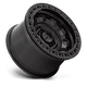 KMC KM23679050738N - Km236 Tank Beadlock 17X9 Satin Black