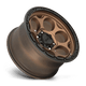 KMC KM54188568618 - Km541 Dirty Harry 18X8.5 Matte Bronze With Black Lip