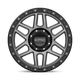KMC KM54429088418 - Km544 Mesa 20X9 Satin Black With Gray Tint