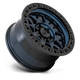 KMC KM54979063918 - Km549 Grs 17X9 Midnight Blue With Gloss Black Lip