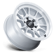KMC KM729DX17856810N - Km729 Range 17X8.5 Gloss Silver With Machined Face