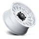 KMC KS138SD15704810 - Ks138 Impact Utv 15X7 Silver With Machined Face