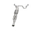 Kooks 13604210 - Dual Rear Exit Cat-Back w/Polished Tips. 2015-2020 F150 2.7L/3.5L/5.0L