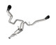 Kooks 13604220 - Dual Rear Exit Cat-Back w/Black Tips. 2015-2020 F150 2.7L/3.5L/5.0L