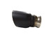 Kooks 31524T10 - 2-3/4"(OEM) Black Tip For Charger/Durango with Round OEM Clamp On Tips