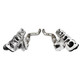 Kooks 3101H640 - 2" Header & H.O. GREEN Conn Kit. Charger, Challenger, Magnum, 300C 6.1L/6.4L